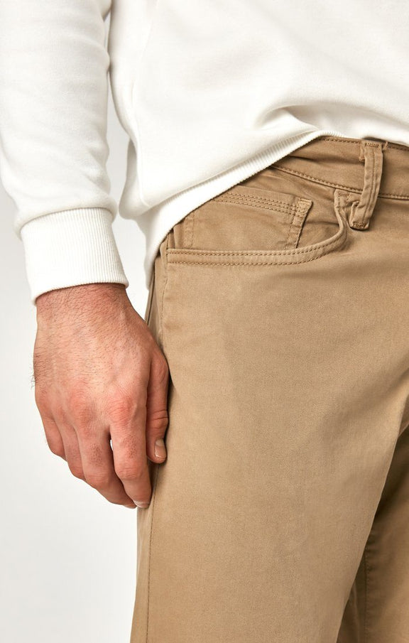 Mavi Jonny British Khaki Twill Slim Pants