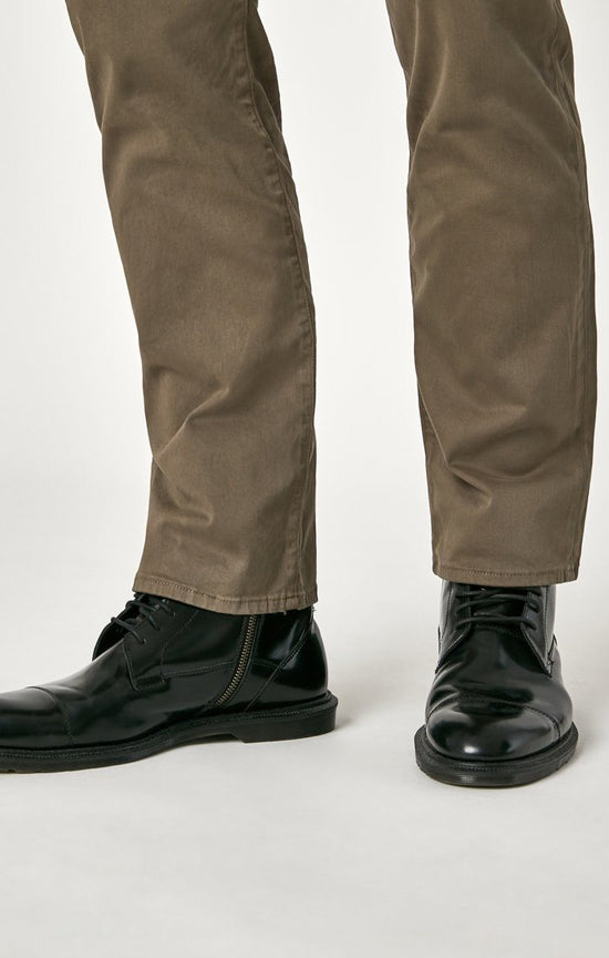 Mavi Men's Matt Classic Relaxed Straight-Leg Jeans - British Khaki Twill, 36W X 36L