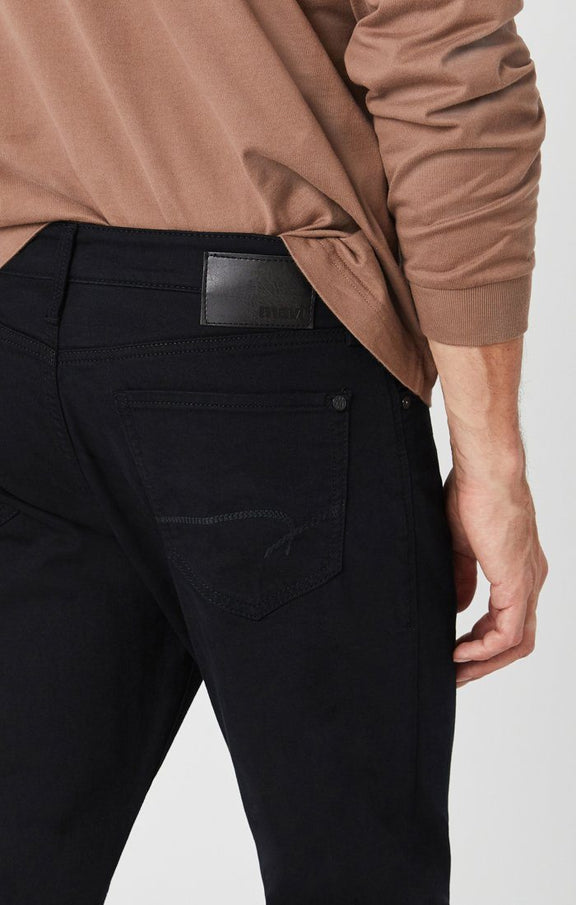 Mavi Men's Matt Relaxed Straight-Leg Jeans – Black Williamsburg (32x30)