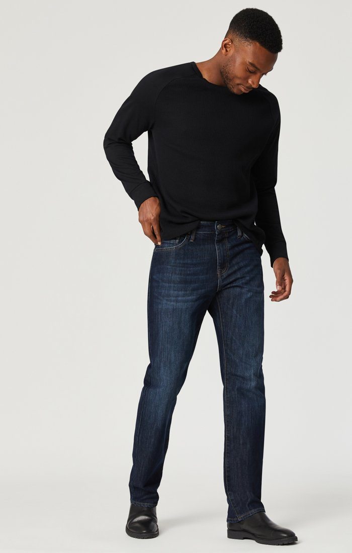 MATT RELAXED STRAIGHT LEG IN DARK STANFORD - Mavi Jeans