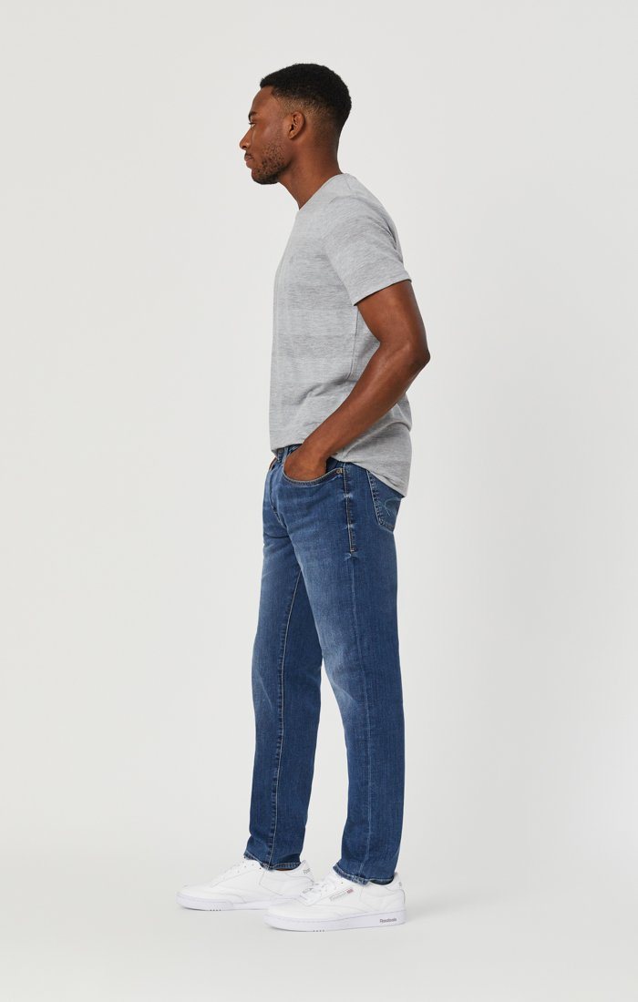 Mavi Men's Jake Slim Leg in Mid Foggy Williamsburg