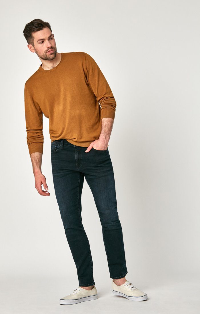 JAKE SLIM LEG IN DEEP BLUE BLACK WILLIAMSBURG - Mavi Jeans