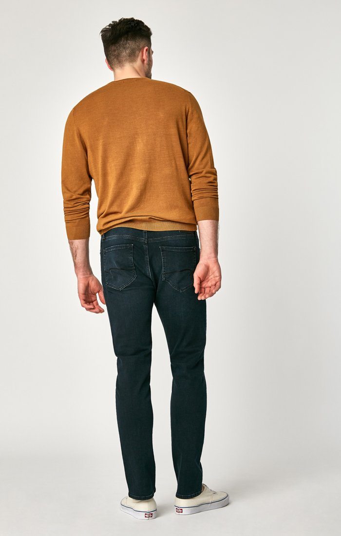 JAKE SLIM LEG IN DEEP BLUE BLACK WILLIAMSBURG - Mavi Jeans