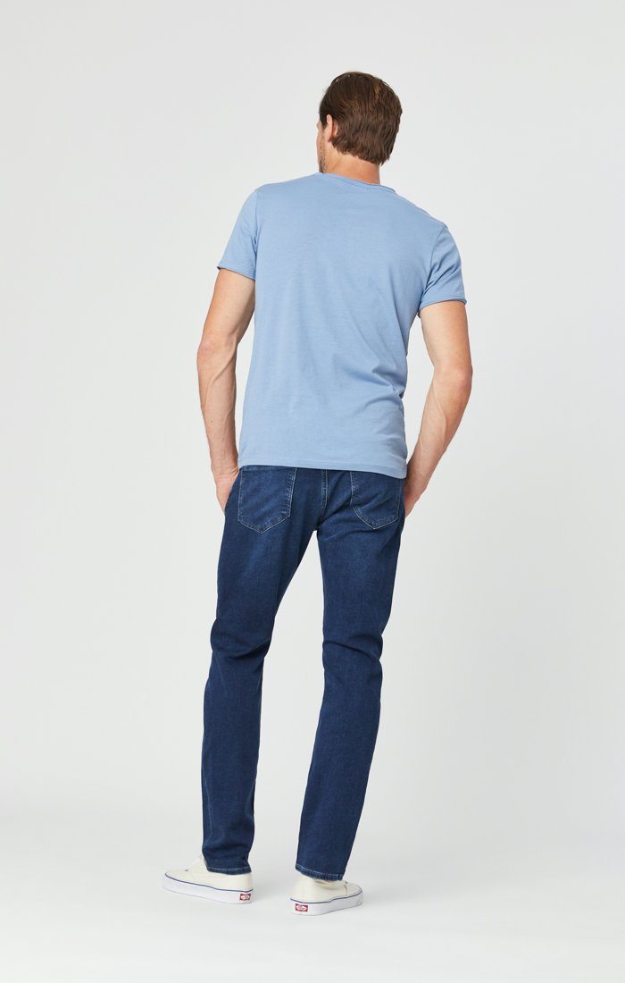 JAKE SLIM LEG JEANS IN DARK INDIGO ATHLETIC - Mavi Jeans