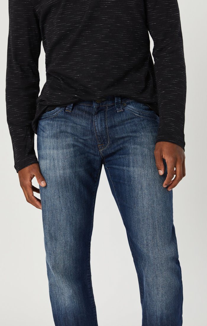Mavi Men's Zach Straight Leg In Dark Maui – Mavi Jeans