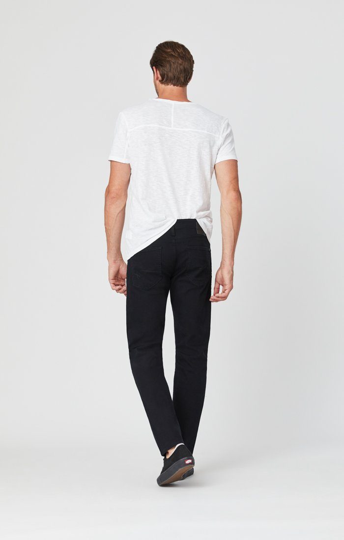 ZACH STRAIGHT LEG IN BLACK WILLIAMSBURG - Mavi Jeans