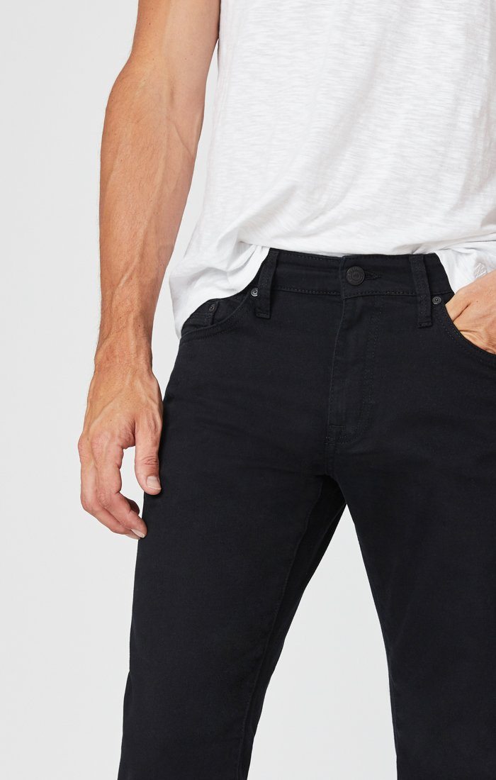 ZACH STRAIGHT LEG IN BLACK WILLIAMSBURG - Mavi Jeans