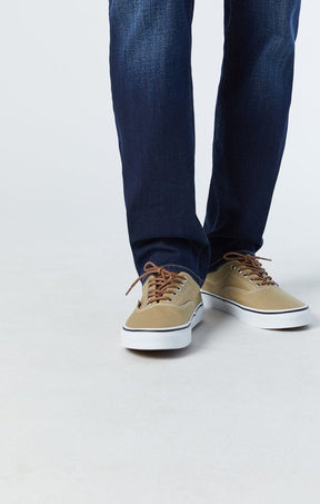 Mavi Men's Zach Straight Leg Jeans In Dark Blue Nashville