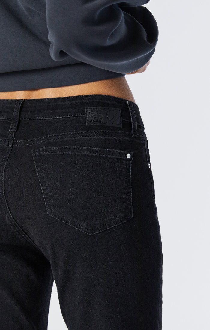 KATHLEEN SLIM BOYFRIEND IN BLACK FEATHER BLUE - Mavi Jeans