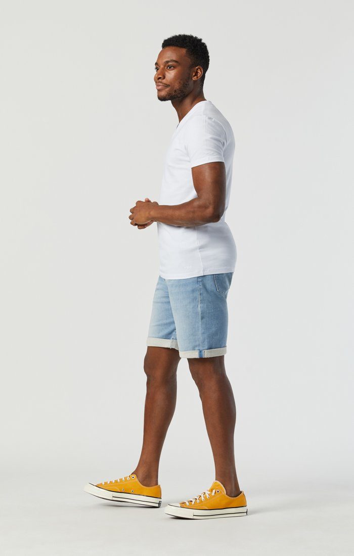 BRIAN SHORTS IN LIGHT BRUSHED ATHLETIC - Mavi Jeans
