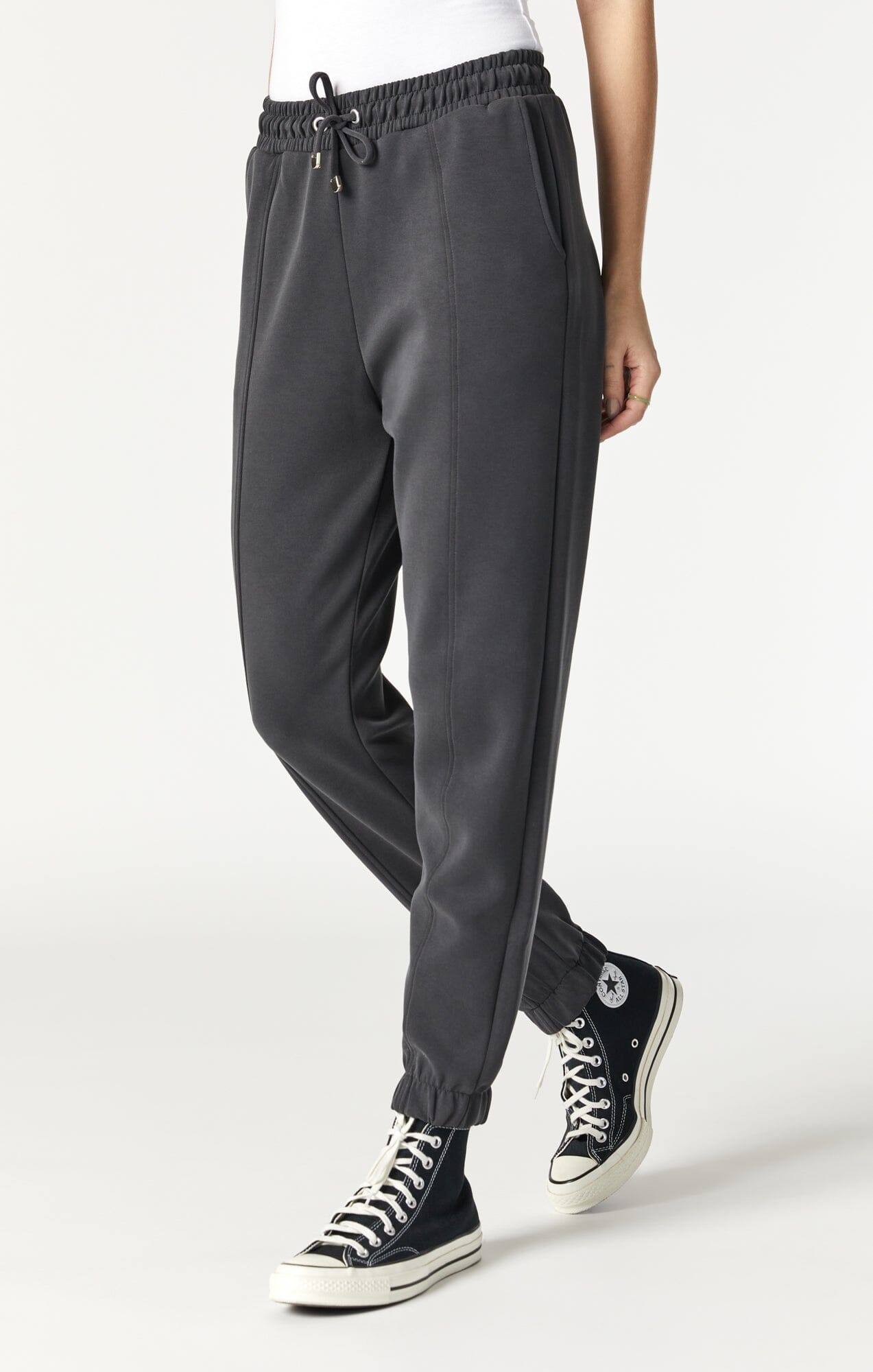 LUXE TOUCH SWEATPANTS IN BLACK - Mavi Jeans