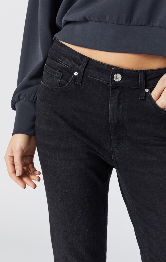 KATHLEEN SLIM BOYFRIEND IN BLACK FEATHER BLUE - Mavi Jeans