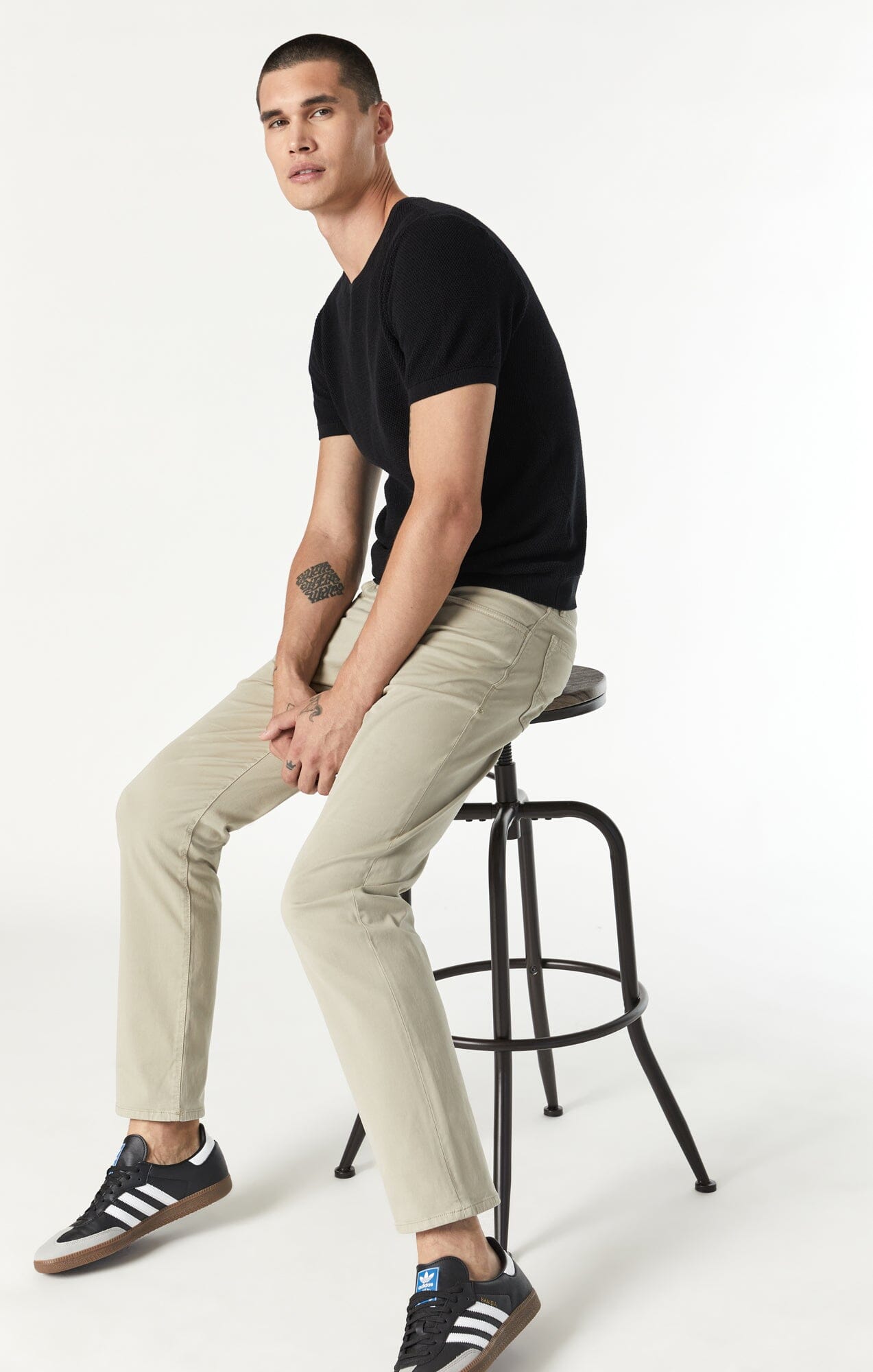 ZACH STRAIGHT LEG IN ALUMINUM TWILL - Mavi Jeans