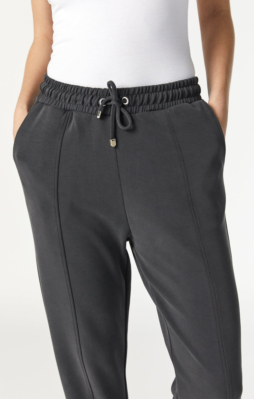 LUXE TOUCH SWEATPANTS IN BLACK - Mavi Jeans