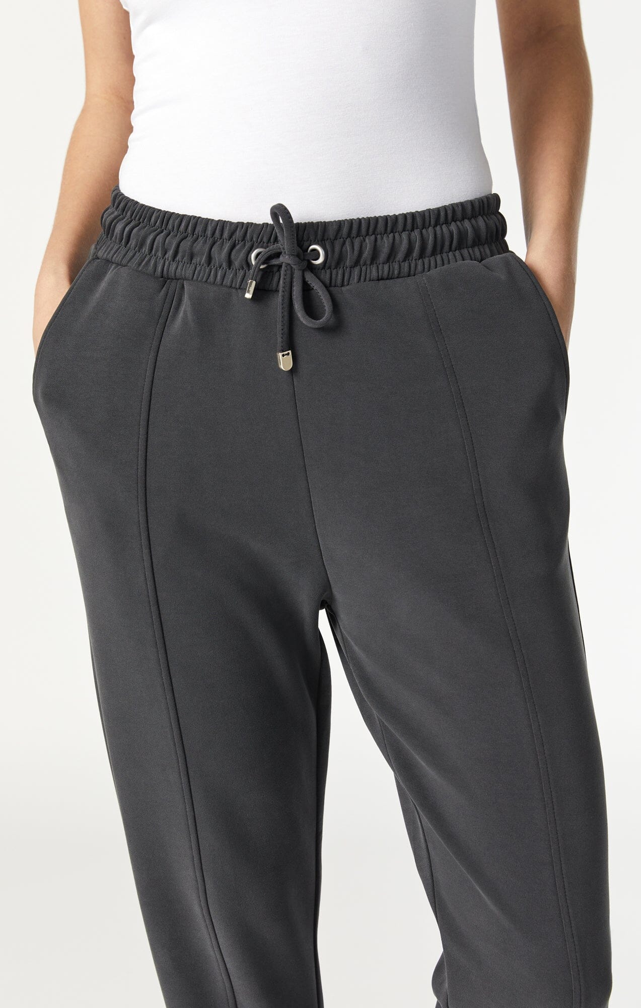 LUXE TOUCH SWEATPANTS IN BLACK - Mavi Jeans