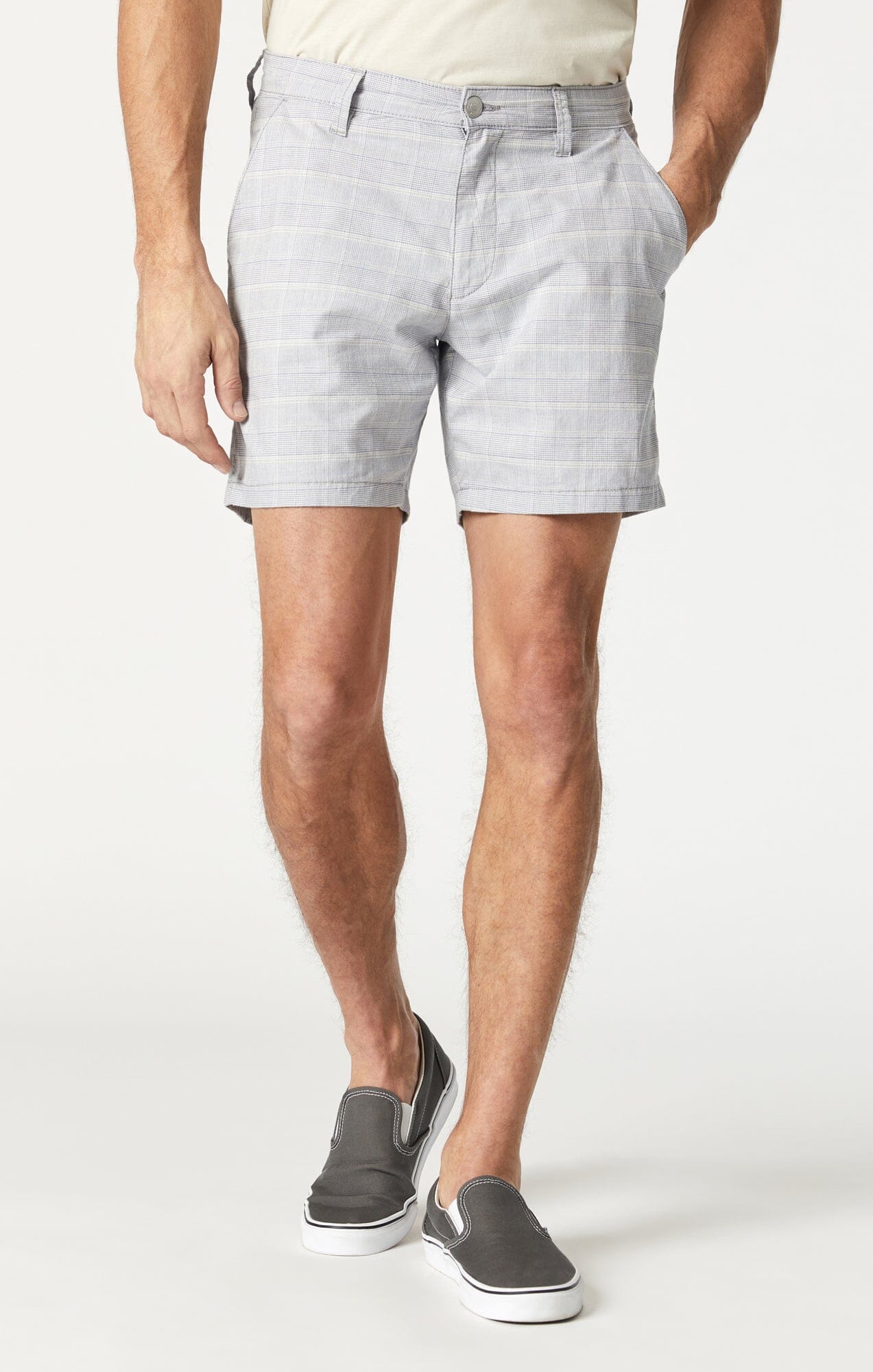 Mens checked chino on sale shorts