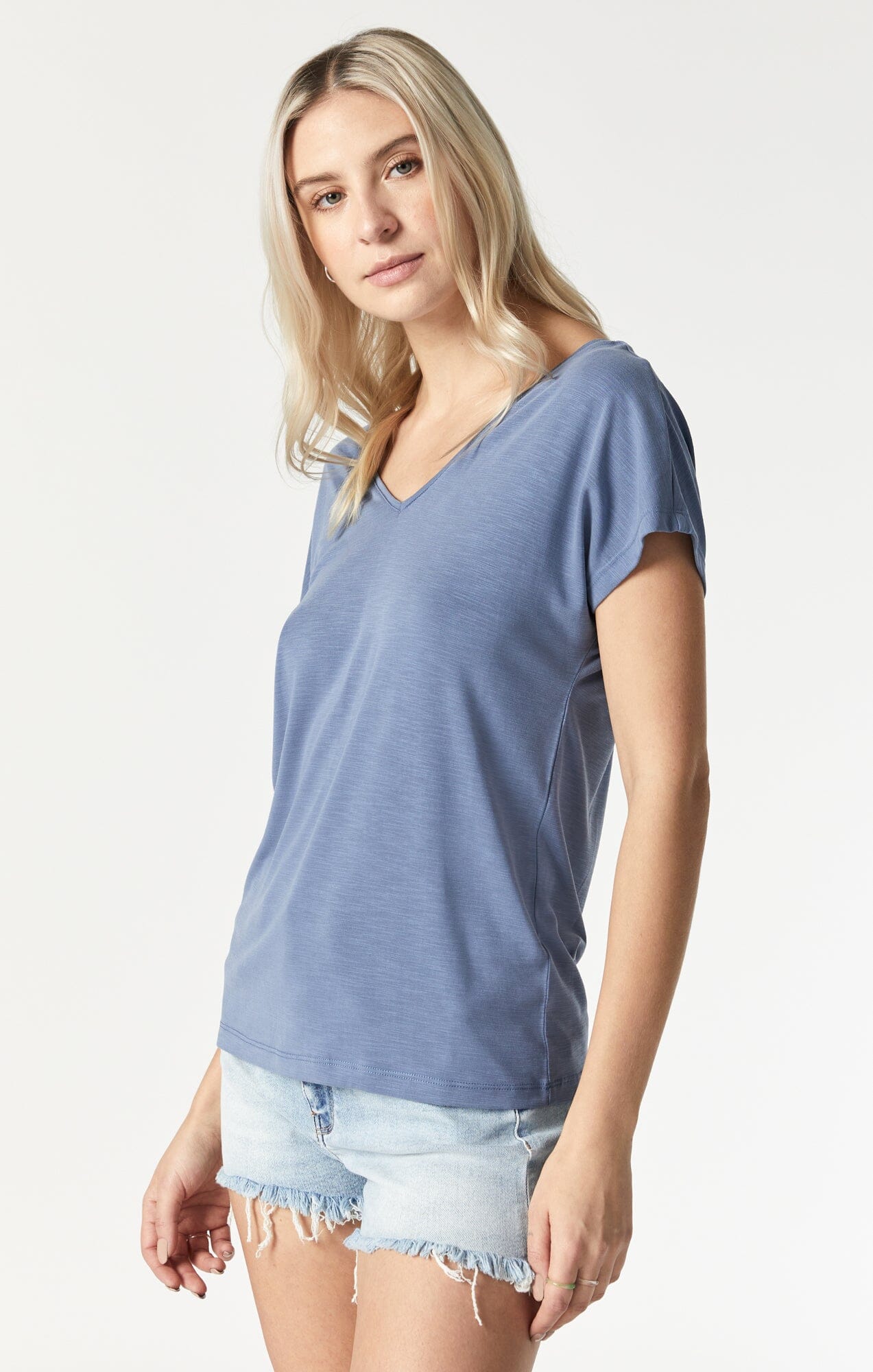 Mavi Women\'s Short Sleeve T-Shirt In Blue Horizon