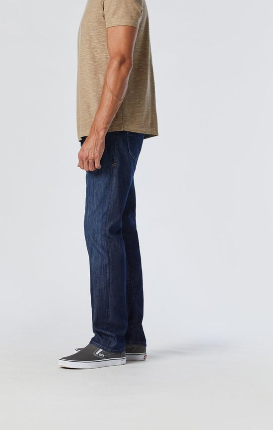 Mavi Men's Zach Straight Leg in Indigo Brushed Maui