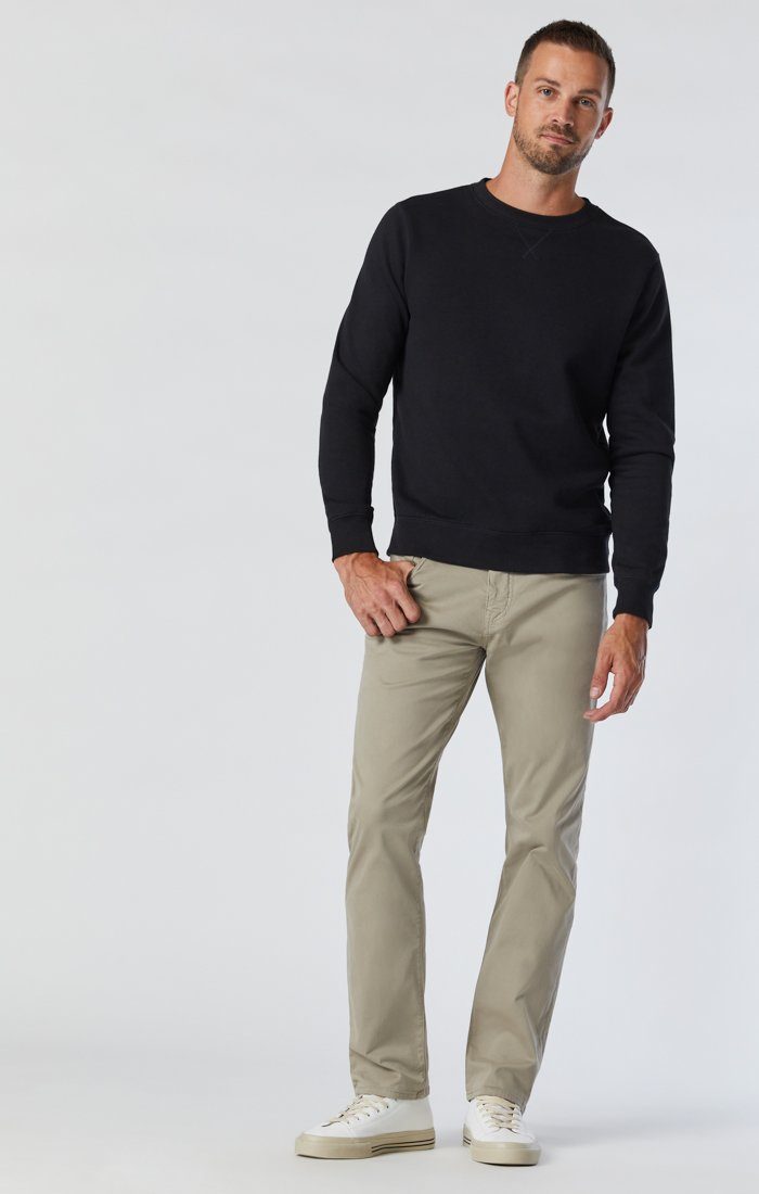 ZACH STRAIGHT LEG IN BEIGE TWILL - Mavi Jeans