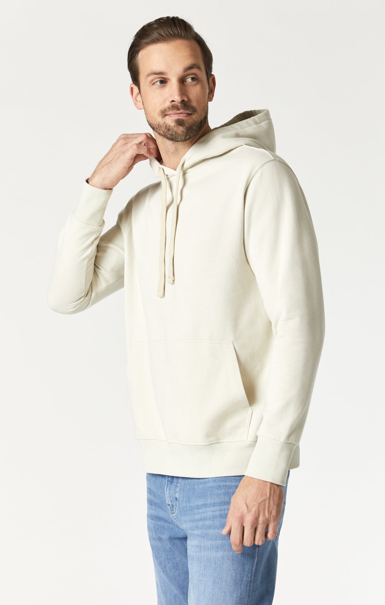 Mavi Men's Natural Dyed Sweatshirt In Tofu