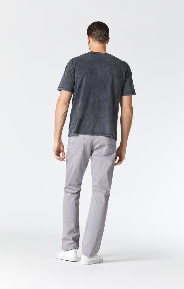 Mavi Men's Matt Relaxed Straight Leg Pants In Graphite Twill