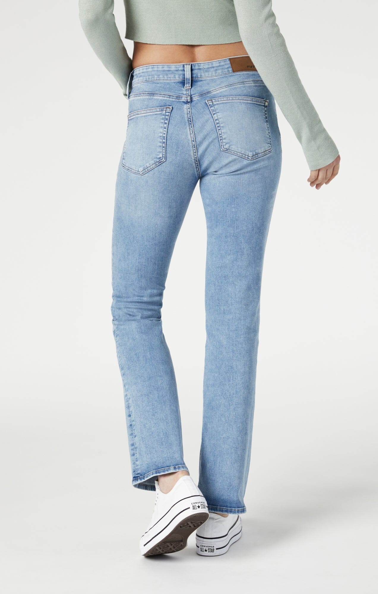 MOLLY BOOTCUT IN LIGHT FEATHER BLUE - Mavi Jeans
