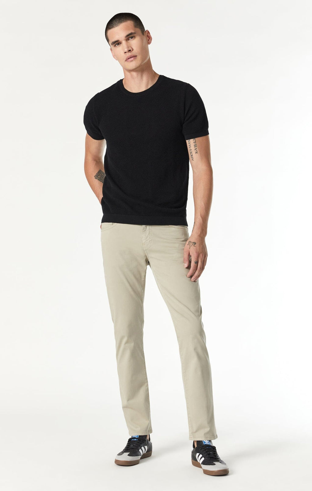 ZACH STRAIGHT LEG IN ALUMINUM TWILL - Mavi Jeans