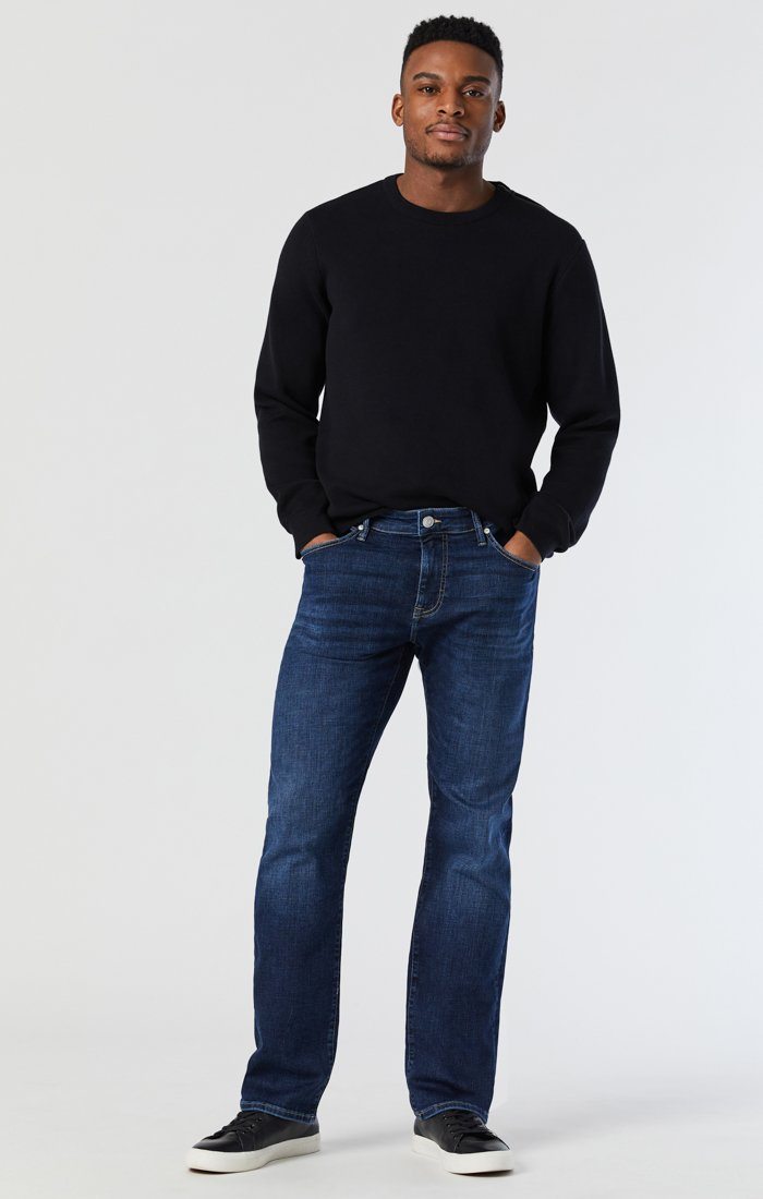 MARCUS SLIM STRAIGHT LEG JEANS IN DEEP ORGANIC MOVE - Mavi Jeans