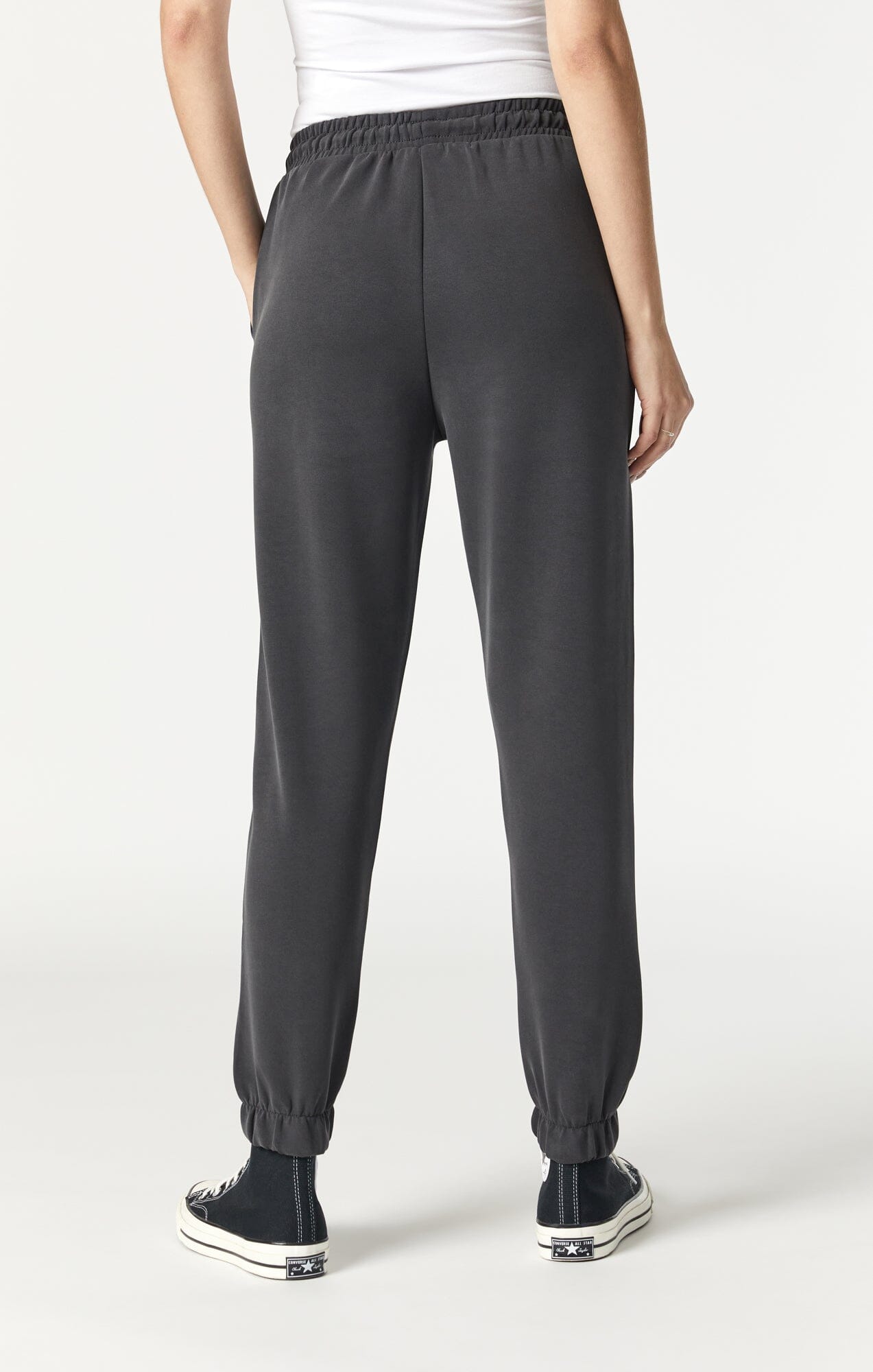 LUXE TOUCH SWEATPANTS IN BLACK - Mavi Jeans