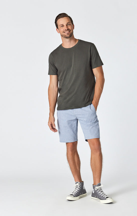 Mavi Men's Simon Shorts In Blue Summer Stripe