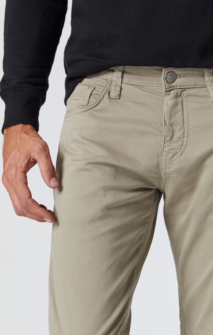 ZACH STRAIGHT LEG IN BEIGE TWILL - Mavi Jeans