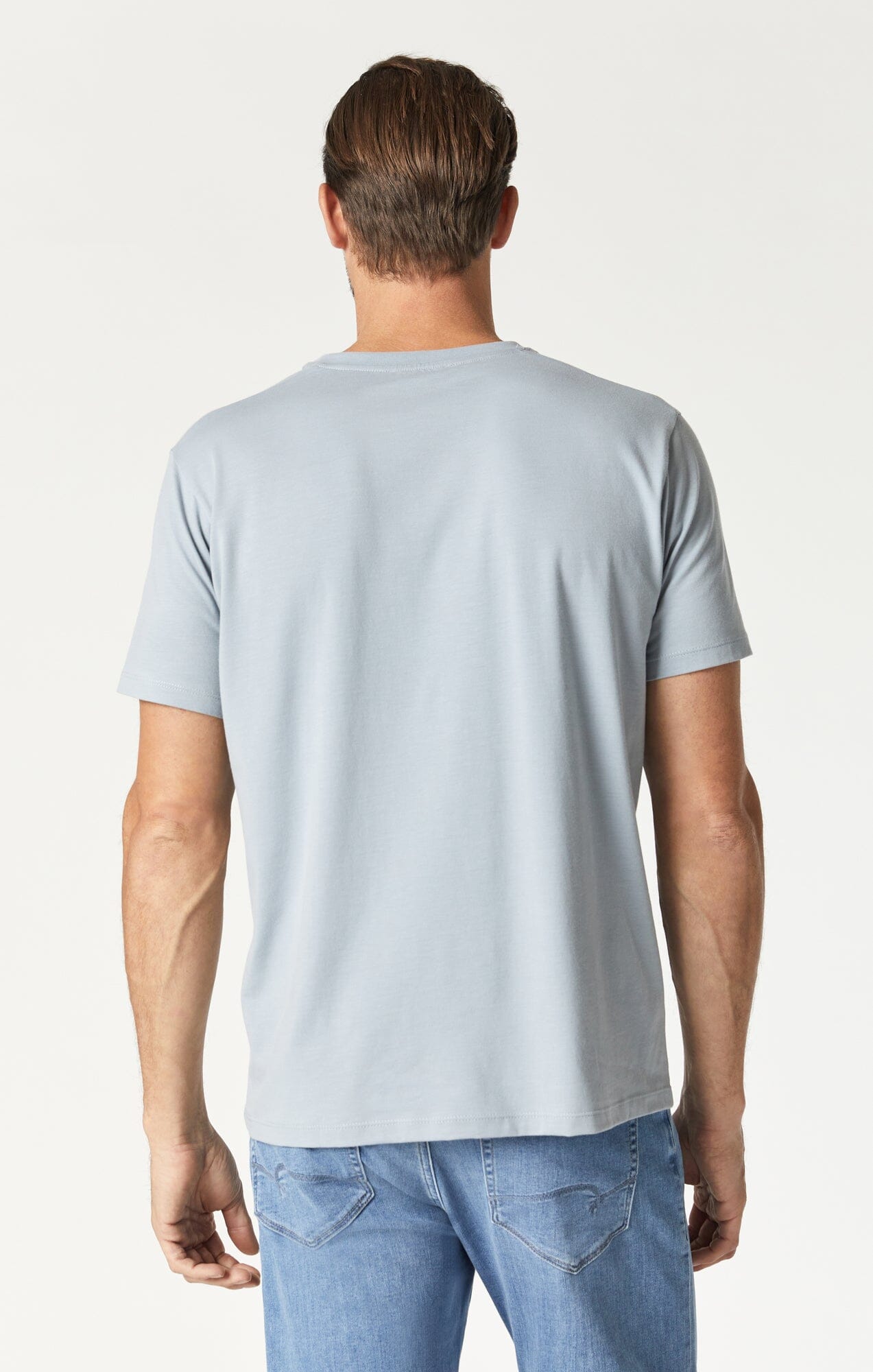 T-SHIRT IN ALUMINUM NATURAL DYE - Mavi Jeans