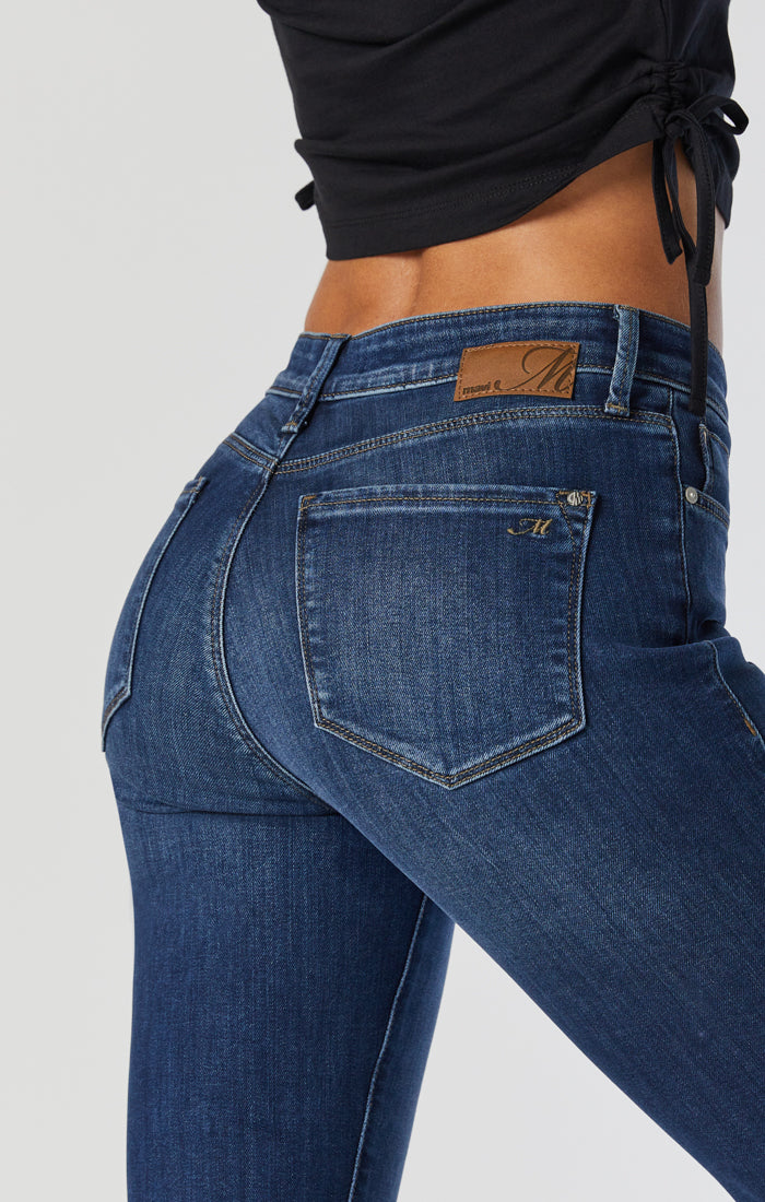 Jack David Women's Rhinestone Mid Rise Bootcut Stretchy Denim Jeans Pants (Bootcut  Blue S96-pb ) - Walmart.com