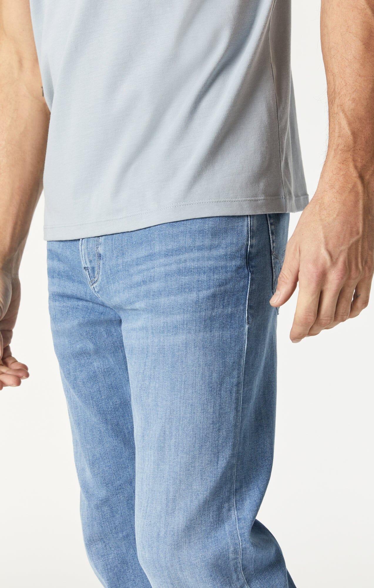 T-SHIRT IN ALUMINUM NATURAL DYE - Mavi Jeans