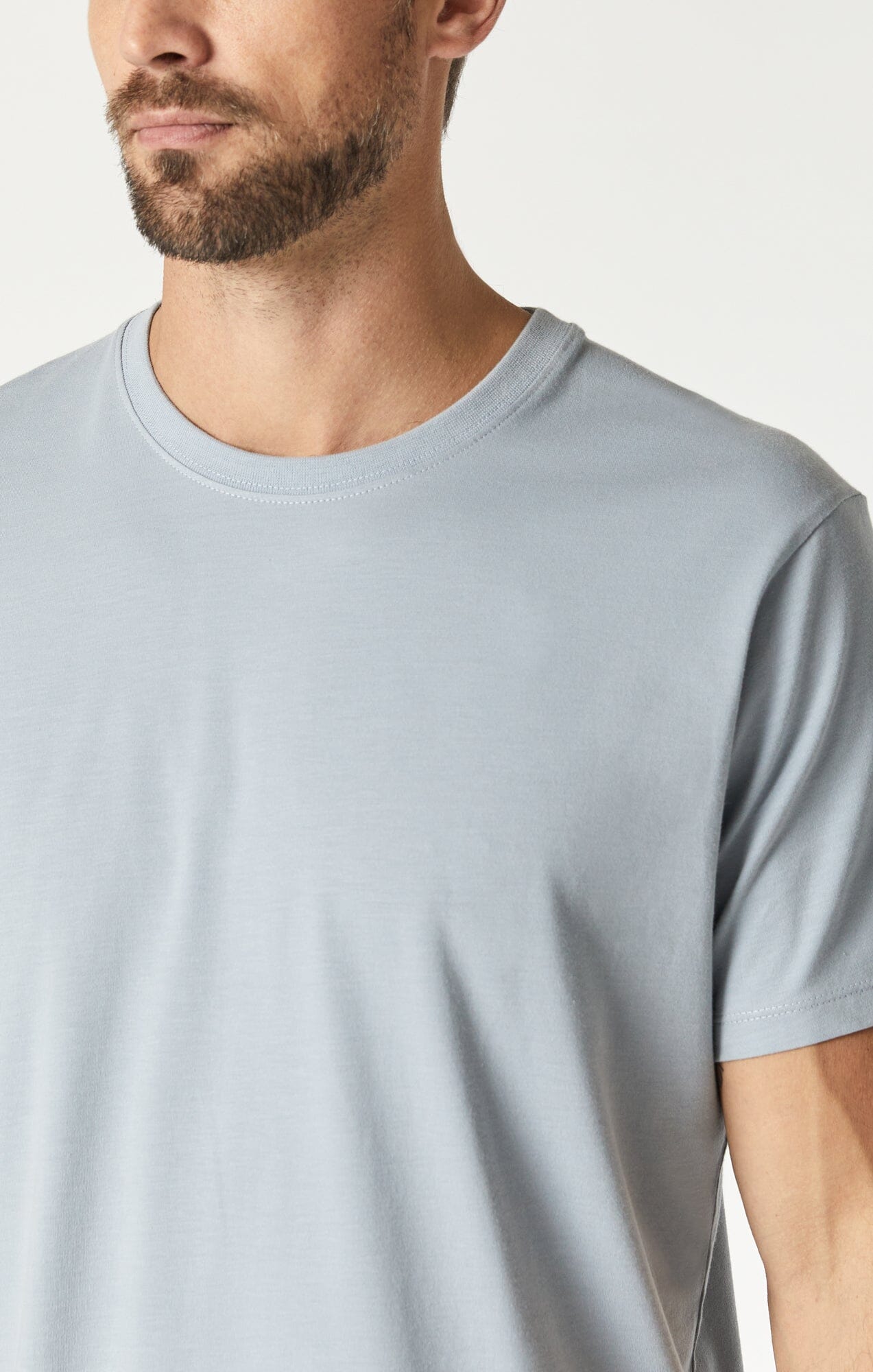 T-SHIRT IN ALUMINUM NATURAL DYE - Mavi Jeans