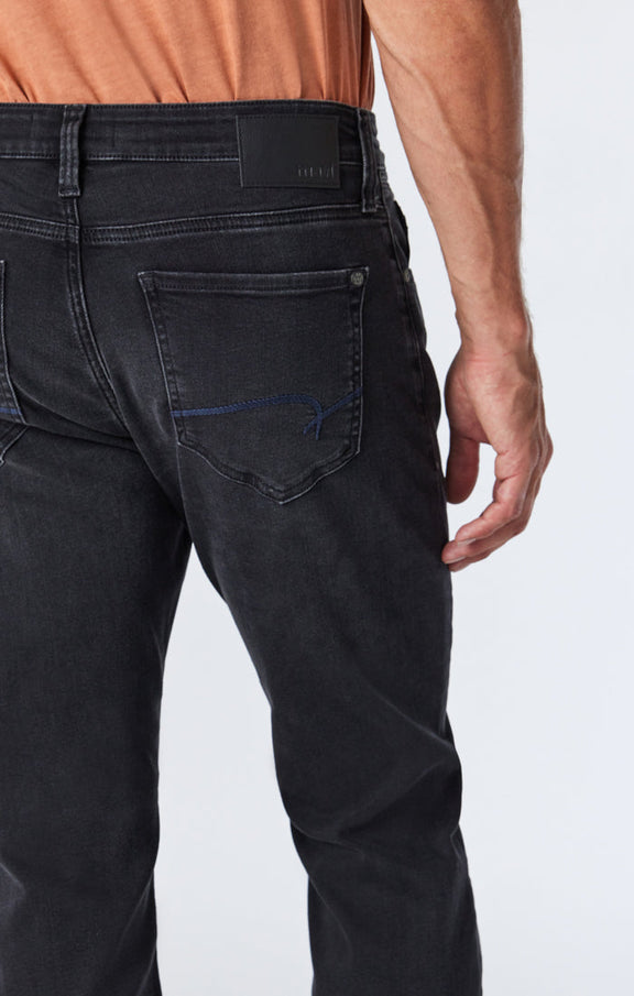 Mavi Men's Jake Slim Leg in Smoke Williamsburg
