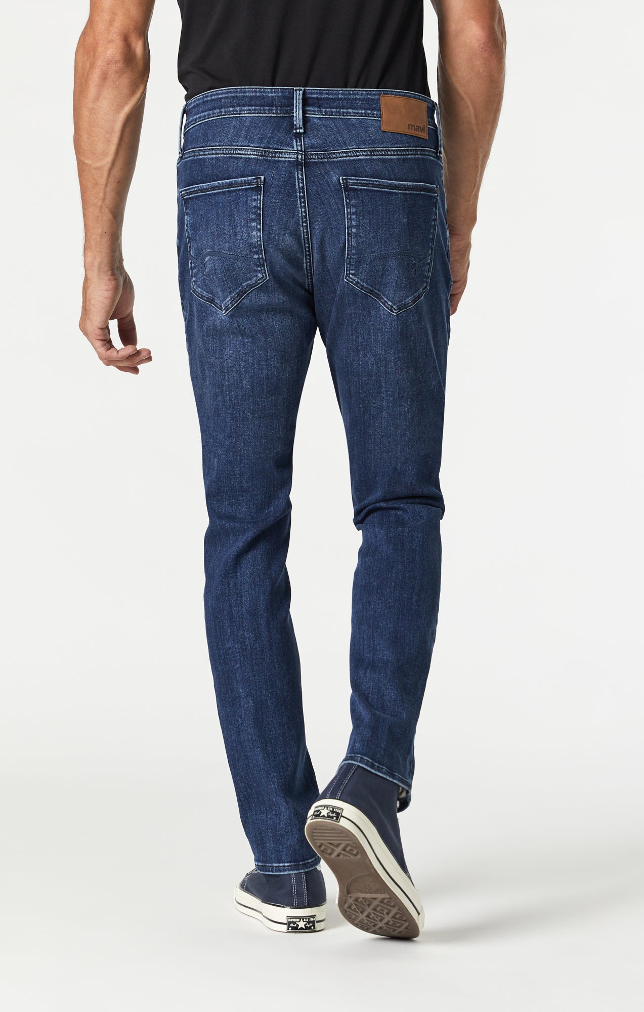 Mavi Men's Jake Slim Leg Jeans In Dark Brushed Supermove