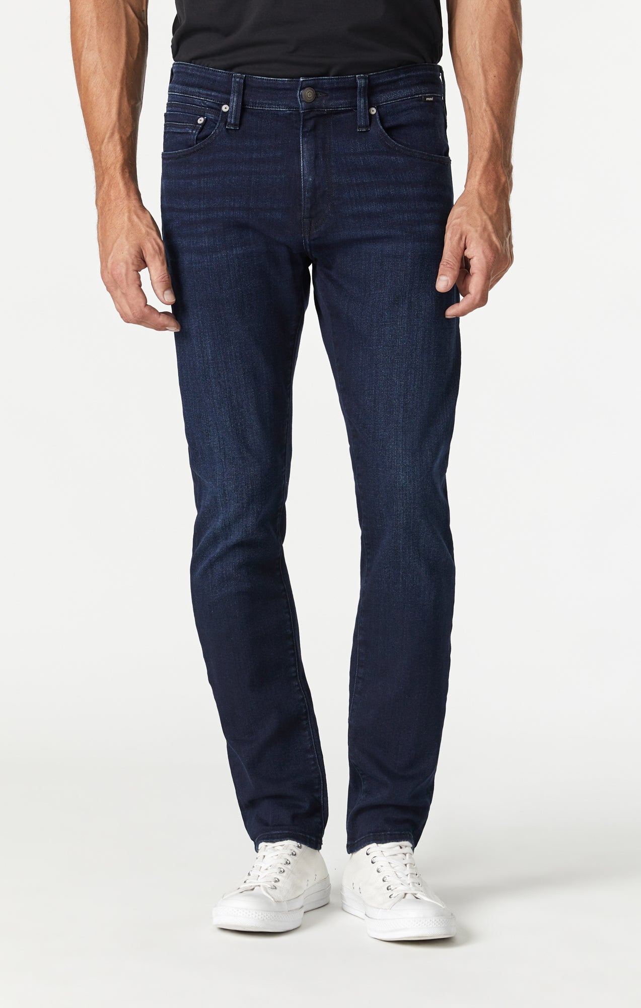 ZACH STRAIGHT LEG IN DEEP BLUE BLACK TONAL WILLIAMSBURG - Mavi Jeans