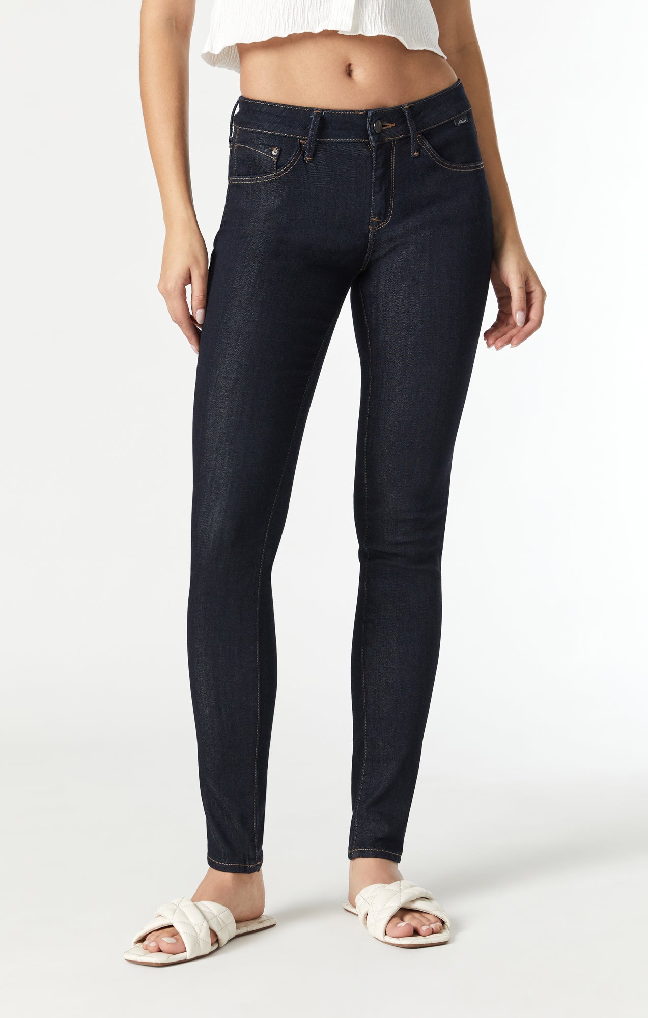 ALEXA SKINNY IN RINSE SUPERSOFT - Mavi Jeans
