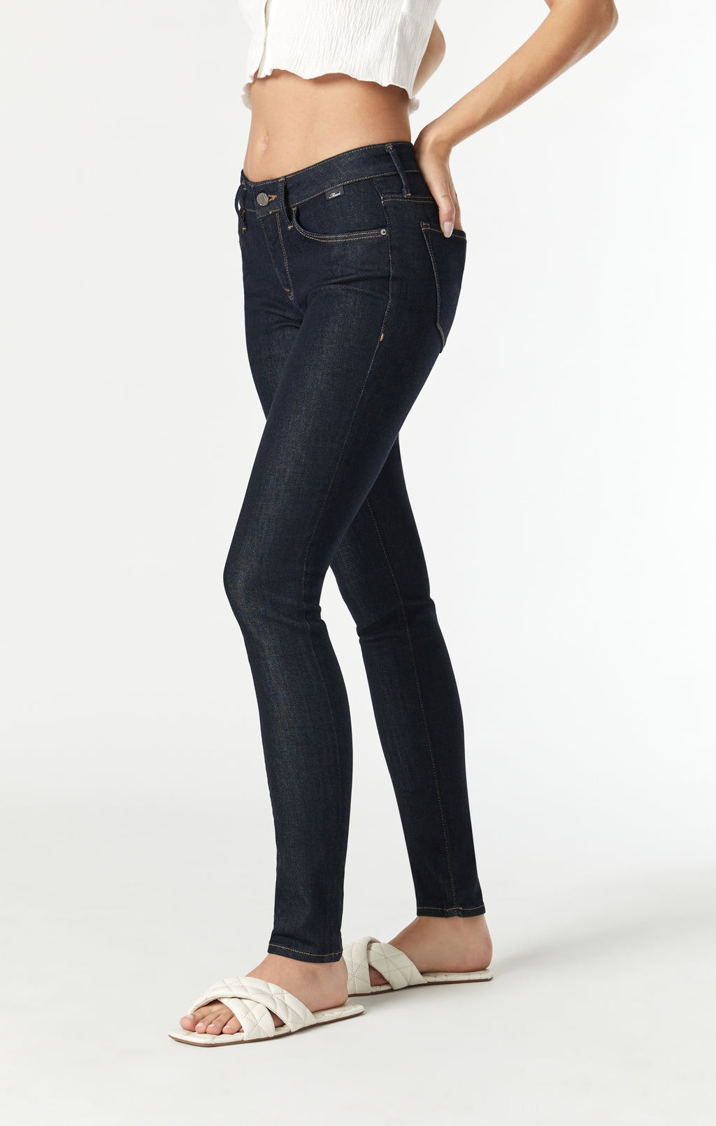 ALEXA SKINNY IN RINSE SUPERSOFT - Mavi Jeans