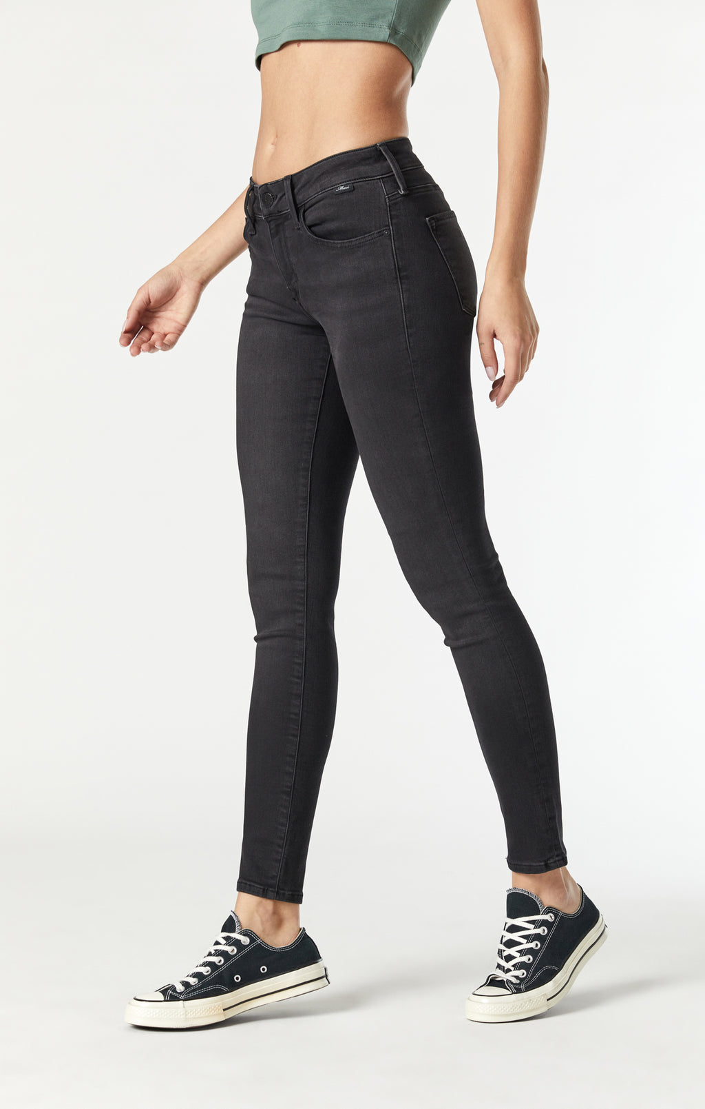 ALEXA SKINNY IN DARK SMOKE SUPERSOFT - Mavi Jeans