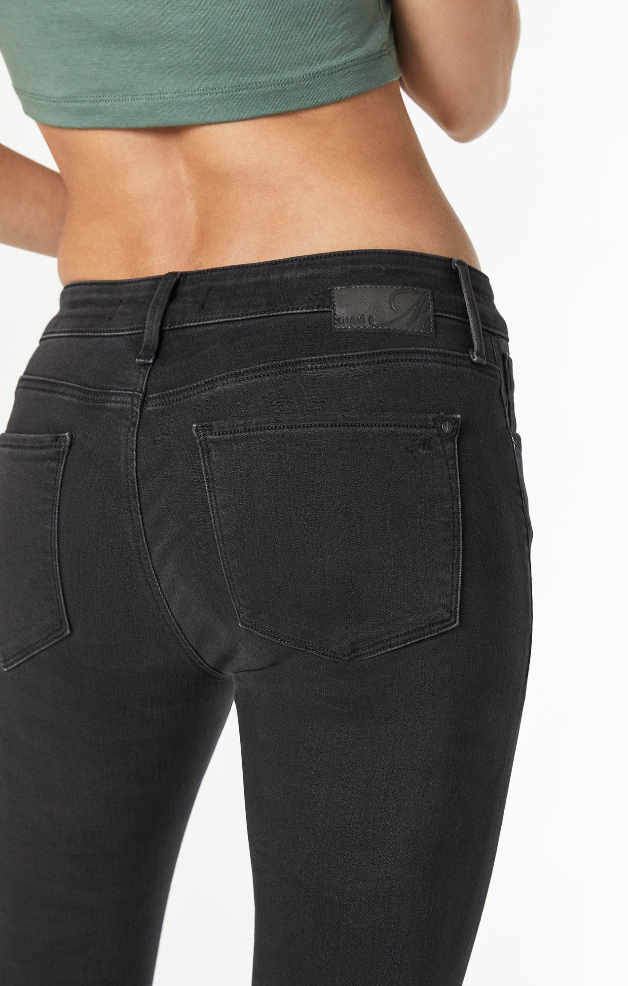 ALEXA SKINNY IN DARK SMOKE SUPERSOFT - Mavi Jeans