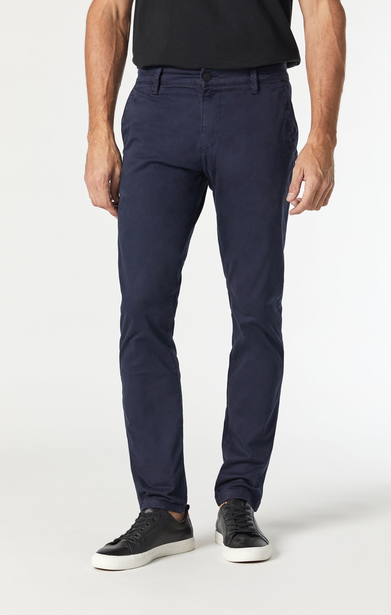 JOHNNY SLIM LEG CHINO IN DARK NAVY TWILL - Mavi Jeans
