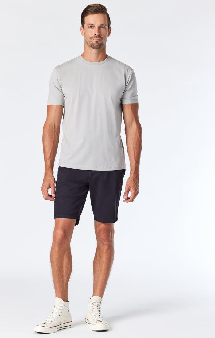 NOAH SHORTS IN BLACK TWILL - Mavi Jeans