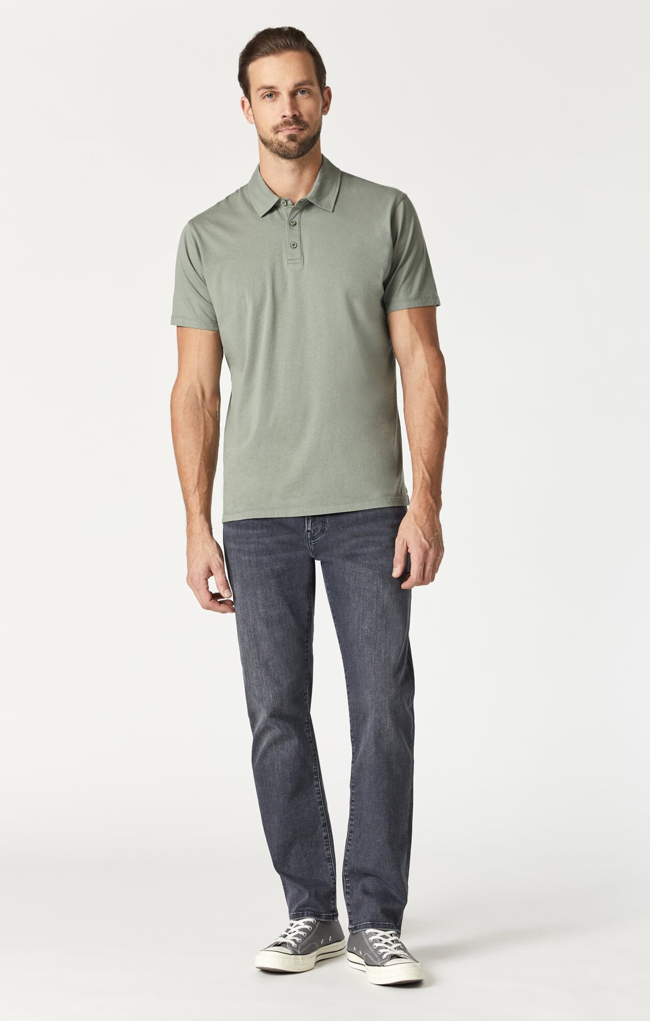 Mavi Men's Basic Polo Shirt In Agave Green