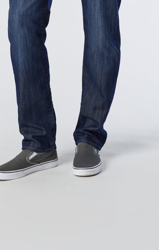 Mavi Men's Zach Straight Leg in Indigo Brushed Maui
