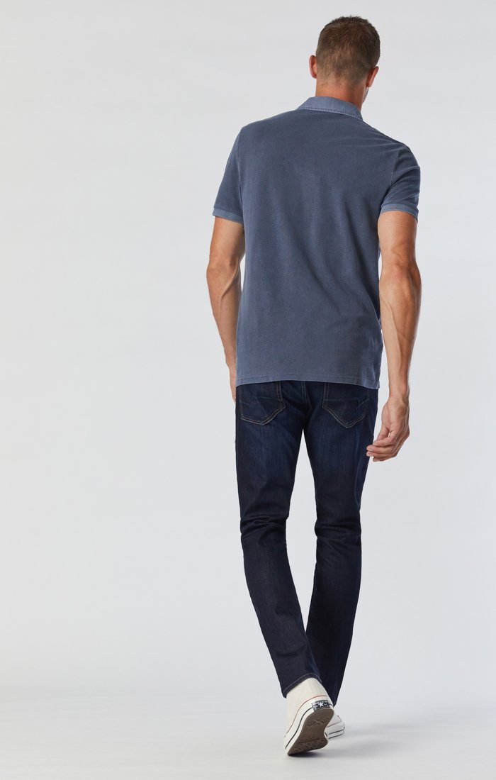 Mavi Men's Jake Slim Leg In Rinse Brushed Williamsburg