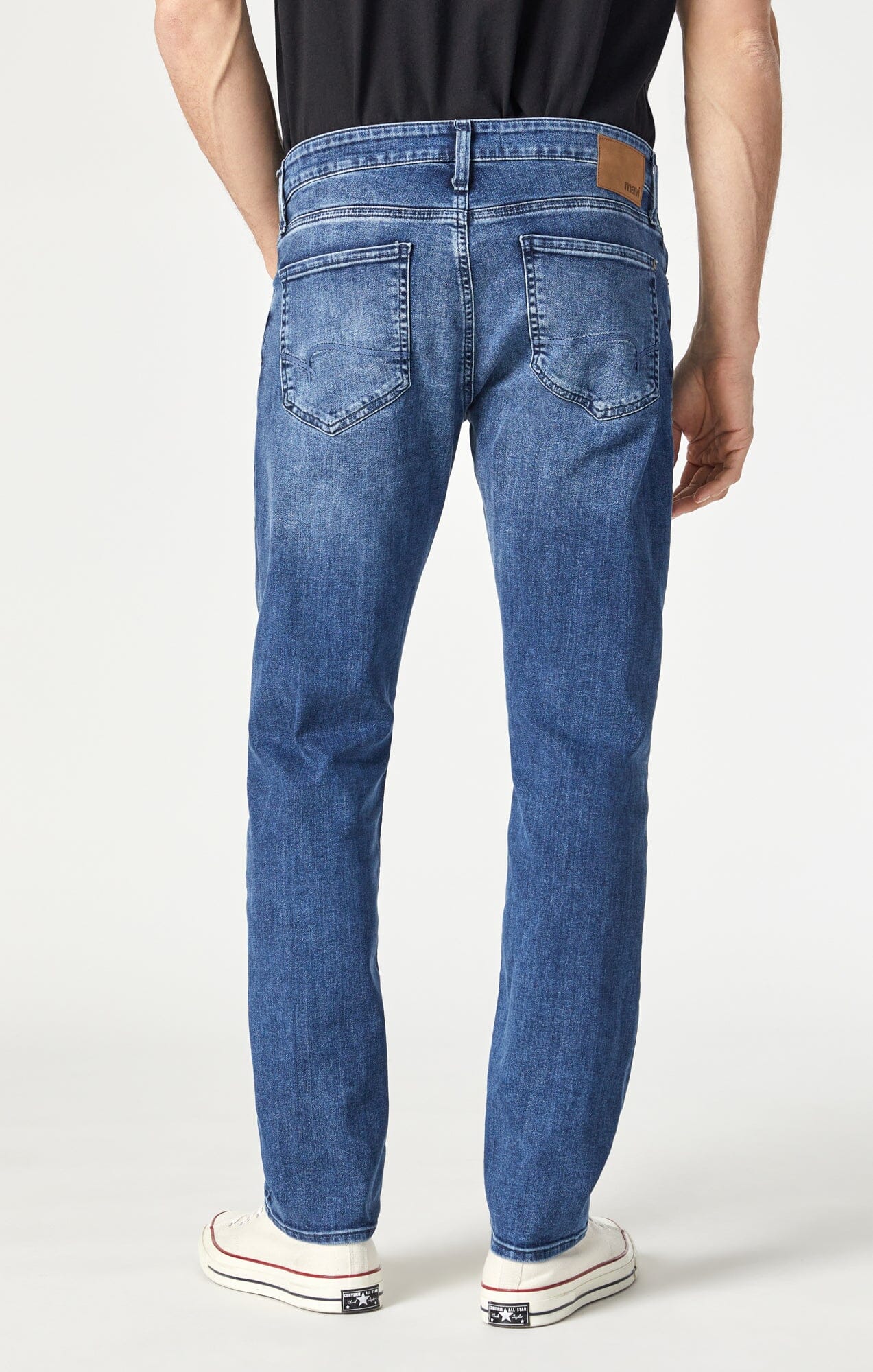 Mavi Men's Marcus Slim Straight in Light Foggy Williamsburg