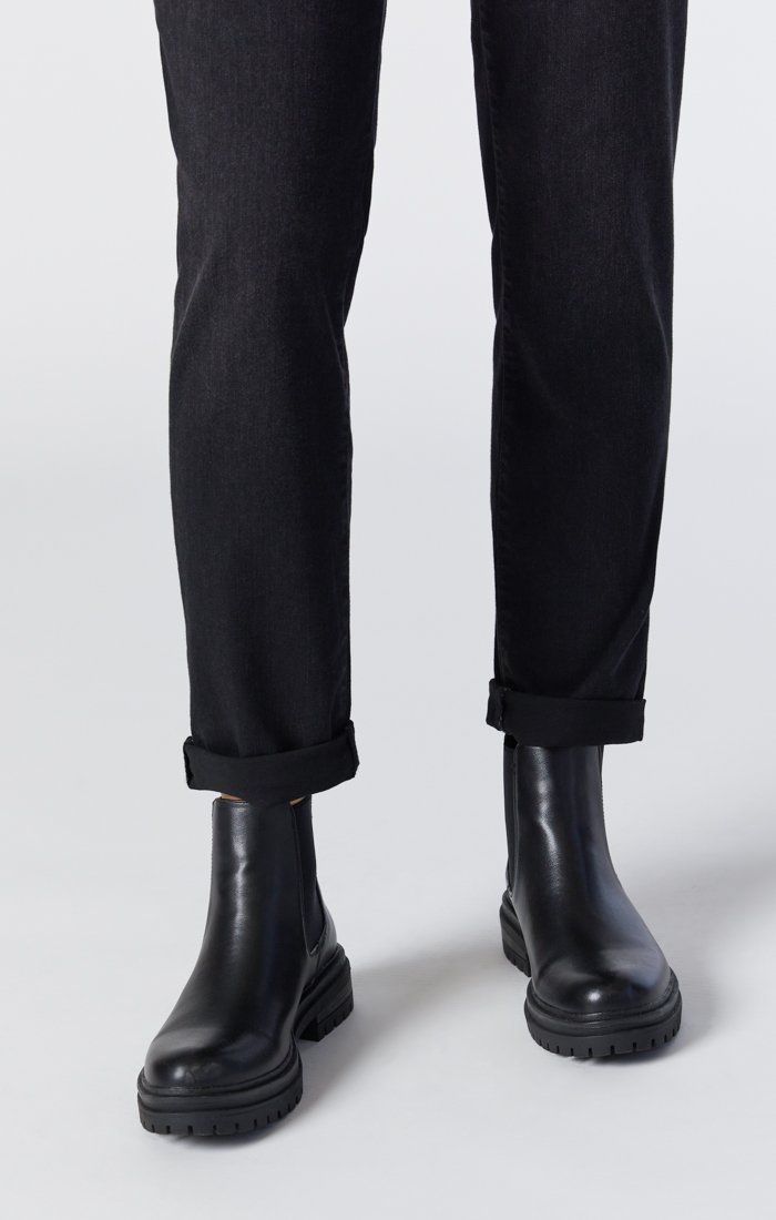 KATHLEEN SLIM BOYFRIEND IN BLACK FEATHER BLUE - Mavi Jeans