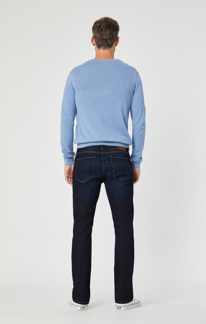 ZACH STRAIGHT LEG IN RINSE BRUSHED WILLIAMSBURG - Mavi Jeans